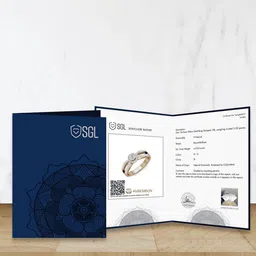 KUBERBOX Sparsha 18KT Gold Diamond-Studded Pendant-0.7gm image 4