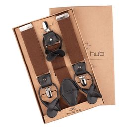 The Tie Hub Men Textured Y Back Suspenders-picture-37
