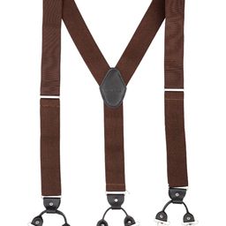 The Tie Hub Men Textured Y Back Suspenders-picture-41