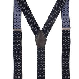 PELUCHE Men Navy Blue & White Patterned Suspenders-picture-47