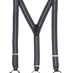 The Tie Hub Stripes Y Back Clip On Suspender image 2