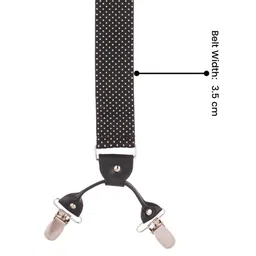 The Tie Hub Men Y Back Clip On Suspender image 2
