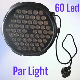 bhuvik 60 LED PAR LIGHT Single Disco Ball image 2