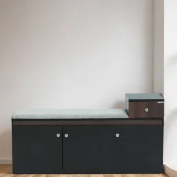 royaloak Zylx Engineered Shoe Cabinet In Brown Colour image 1