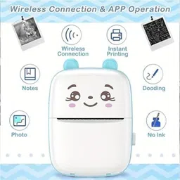 ASTOUND Print Receipt Tags Portable Label Printer Inkfree Printer Thermal Receipt Printer-picture-10