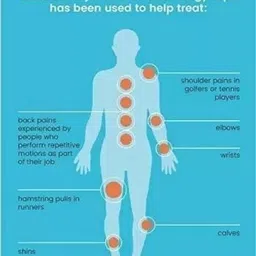 shakuntla Kinesiology Sports Tape Knee, Calf & Thigh Support First Aid Tape image 5