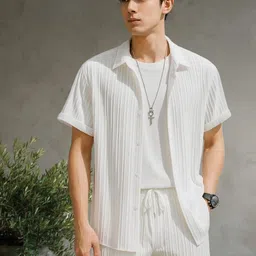glori star Shirt Chino Shorts Western Set-picture-18