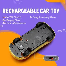 just97 Rechargeable Remote Control Car Toy for kids YLW-1 image 2