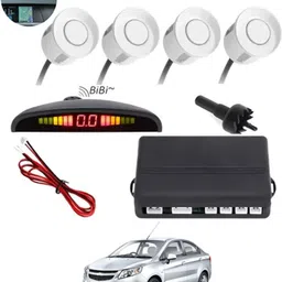 autofetch Universal 4 White Reverse Parking Sensor-AF25N411 Universal 4 White Reverse Parking Sensor-AF25N411 Parking Sensor-picture-40