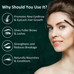 cosmofine Eyebrow Growth Serum, Brow and lash Hairs Growth, volume & Thickness 10 ml image 3