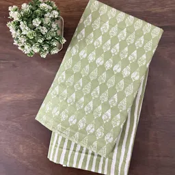 pahal attire Unstitched Pure Cotton Salwar Suit Material Printed-picture-11