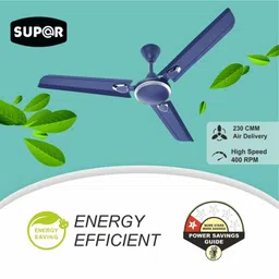 super appliances SOLANA 1 Star 1200 3 Blade Ceiling Fan image 2
