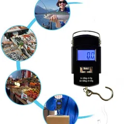 VMV FUZON Hanging Luggage Weighing Scale Digital Luggage Scale With Metal Hook VV237 Weighing Scale image 5