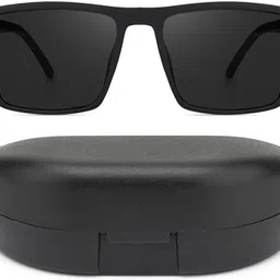 zadinga UV Protection Rectangular Sunglasses (Free Size)-picture-12