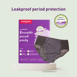sirona Leakproof Reusable Period Panty for Women Pack of 1 - Medium|360 Degree Coverage Pantyliner image 3