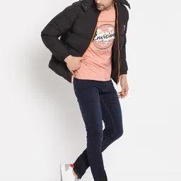 duke Men Solid Padded Jacket image 5