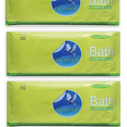 glider Hygenic and Antiseptic Large Bath Wipes ( Pack of 3 )-picture-10