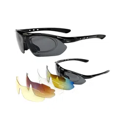 HASHTAG EYEWEAR Unisex Sports Sunglasses with UV Protected Lens-picture-12