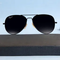 RESIST EYEWEAR Unisex Aviator Sunglasses with UV Protected Lens image 5