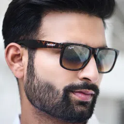 RESIST EYEWEAR Unisex Wayfarer Sunglasses with UV Protected Lens image 2