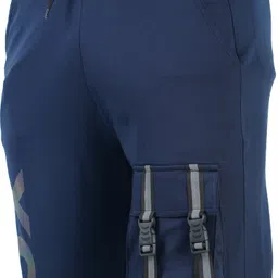 trending mindsart Men Printed Blue Track Pants image 4