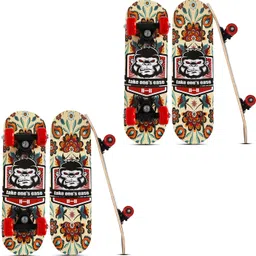 Chimps Kids Skateboard | Skate Board For Boys & Girls | Skateboards For Kids 5 inch x 17 inch Skateboard-image-11