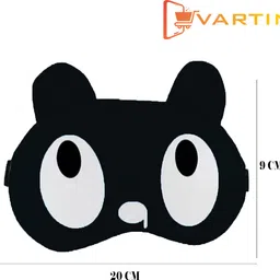 vartin Uper Eye Cartoon Eye Mask for Kids/Adults For Sleeping Yoga Travel Mask image 2