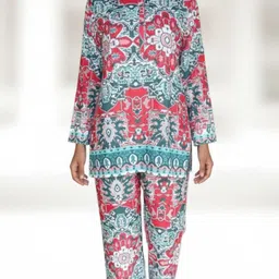 spk fab Women Viscose Rayon Kurti Palazzo Set-picture-28