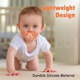 adore Vento Jr Baby Pacifier- Orthodontic Design Soother image 4