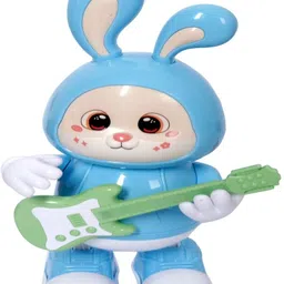 babuniya Musical Rabbit Guitarist Toy – Light, Sound, Dancing Action, Kids Music Toy image 1