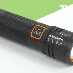 nilesawar X120 Tactical LED Torch | Rechargeable & Shockproof Outdoor Light Torch image 1