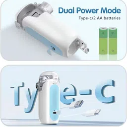 Accutrust Rechargeable Mesh Nebulizer Ultrasonic Inhaler | Silent Mist Vaporizer Nebulizer image 5