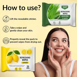 shakalyaveda Oil Control Face Wipes | Fresh & Clear Skin Tissues image 3