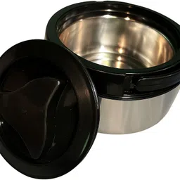 captivate ware Stainless Steel Insulated Casserole Leakproof Roti, Rice for Kitchen (2 Members) Serve Casserole image 2