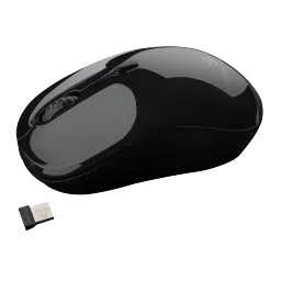 ZEBRONICS Zeb-Shine Wireless Optical Mouse (1600 DPI Adjustable, Smart Energy Saving Mode, Black) image 4
