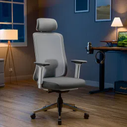 green soul Cosmos Superb Ergonomic Chair In White Blue Color-picture-15