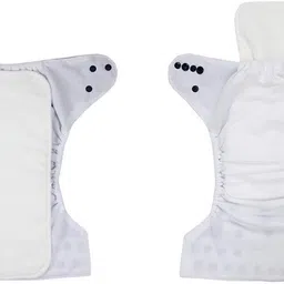 kaka world Baby Cloth Washable and Reusable Diapers (Colors May Vary) (Pack of 2) image 4