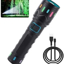 joyal METAL ZOOMABLE LED TORCH-3 Modes Flashlight, Super Bright 80W LED Torch-picture-19