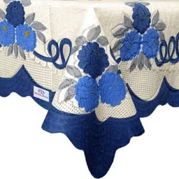 heart home Cotton 4 Seater Floral Table Cover-picture-13
