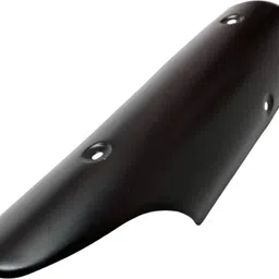 eaz Black Silencer Plate BS4 Royal Enfield Classic 350, Classic 500, Classic Chrome, 500, 500 EFI, Electra, Electra, Electra 350 Slip-on Exhaust System image 3