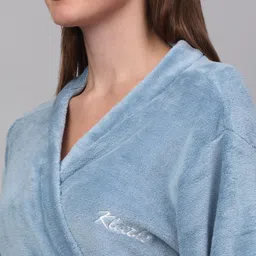 klotthe Blue XL Bath Robe image 5