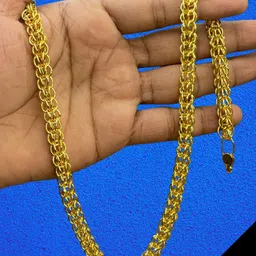rkb sales 1gm gold plated High Quality Indian Polished chain men Gold-plated Plated Alloy Chain-picture-38