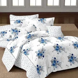 halen Cotton Double Flat 210 TC Printed Bedsheet-picture-14