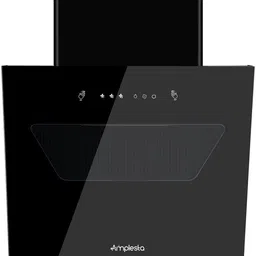 amplesta CycloneX Auto Clean Slant 60cm,1350 cmh, Touch & Gesture Control, Filterless Auto Clean Wall Mounted Black 1600 CMH Chimney-picture-17