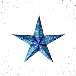 me&you Paper Star Light Shade for Home Decoration & Holiday Celebrations Hanging Star Pack of 1-picture-44