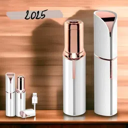 ALAKHEXPORT Lipstick Shape Electronic Facial Hair Remover Shaver ( USB Rechargable) Trimmer 60 min Runtime 0 Length Settings-picture-21