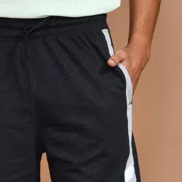 skyknit Solid Men Black Bermuda Shorts image 5