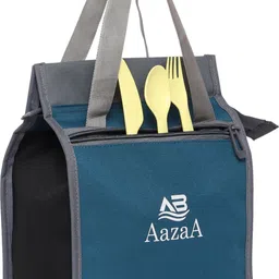 aazaa Tiffin Bag For School Office Picnic Waterproof Lunch Bag Waterproof Lunch Bag image 4