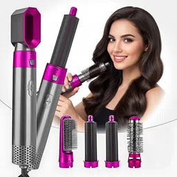 BazaarNest Hair Dryer & Volumizer, 1000W Multifunctional Hair Styler Tool for Women Electric Hair Styler-image-7