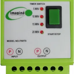 Imagine Technologies IT60TS 5, 10, 15, 20 Mins Automatic Cut OFF Timer Switch For Geyser,Motor,Heater,etc Wired Sensor Security System-picture-16